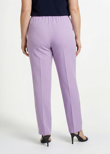 Pantalon droit taille semi-élastiquée Parme