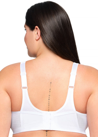 Soutien-gorge MagicLift Maintien Actif Sans Armatures Spécial Grandes Tailles n°1005 Blanc