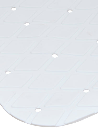 Tapis antidérapant baignoire 70x35cm Blanc