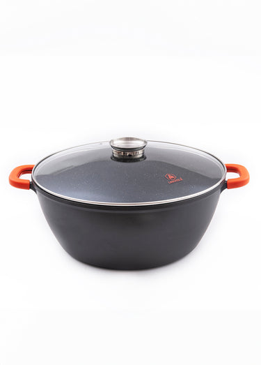 Faitout 44cm anti-adhésif céramique Noir