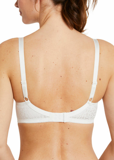 Soutien-gorge avec armatures léopard Blanc Casse