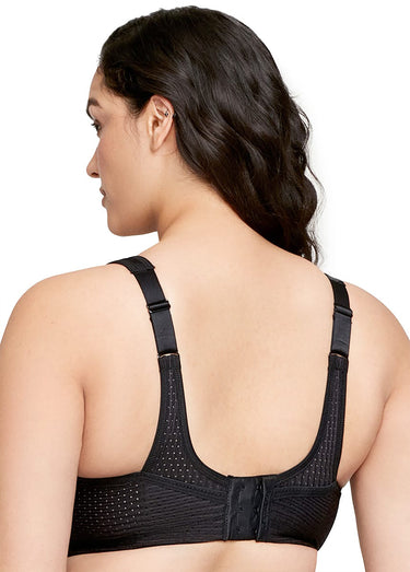 Brassière Sport spécial Grande taille Noir
