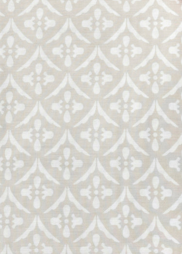 Parure de lit 3 pièces percale avec housse de couette, délicate Ficelle