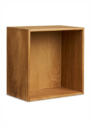 Etagère chêne clair forme case TOWNSVILLE Naturel