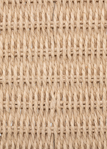 Rack double à documents, papier tressé Naturel