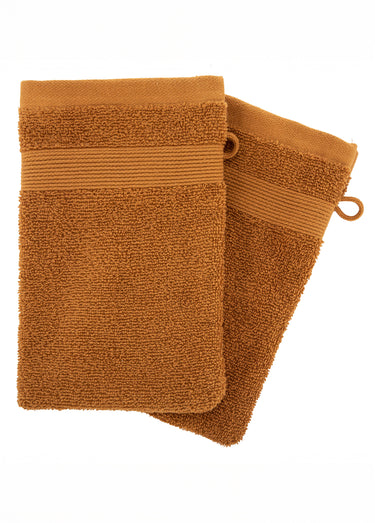 Drap de bain épais pur coton 100x150cm Cannelle