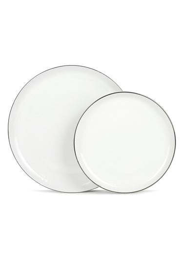 Service de table argenté 12 pièces Sélène Gris