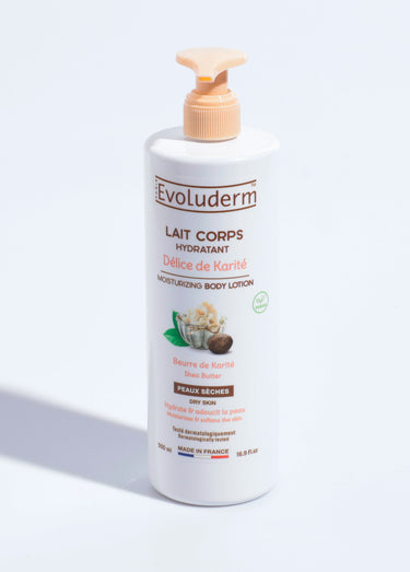 Lait corps hydratant au beurre de karité Blanc