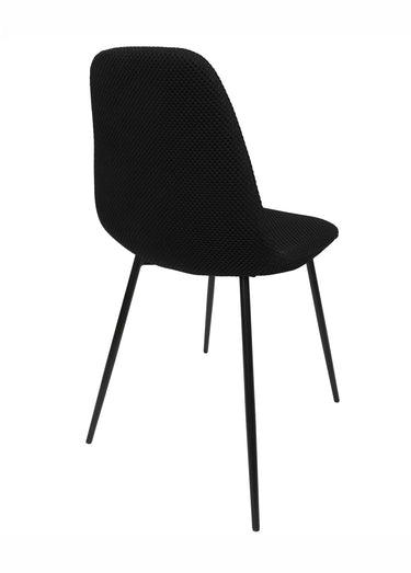 Set 4 Chaises design maille mesh ATOME Noir