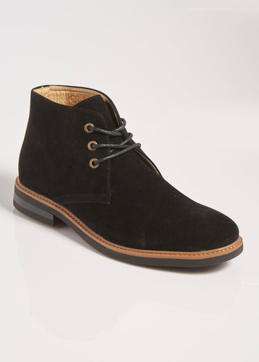 Chaussures montantes, type Chukka boots Noir