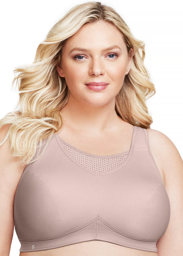 Brassière Sport spécial Grande taille Marron glace