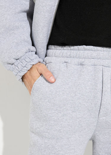 Ensemble détente chaud en molleton gratté Gris