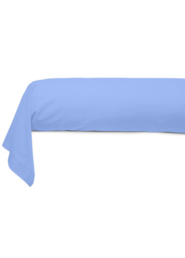 Taie pur coton uni RELAX Bleu Nuage
