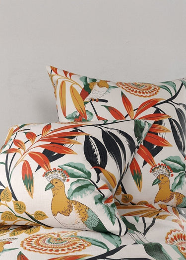 Parure de lit coton 2 pers, exotique Multico