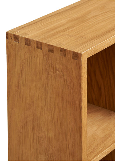 Etagère en chêne 12 cases SORIA Naturel