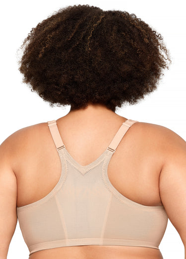 Soutien-gorge MagicLift Grandes Tailles Dos Nageur et Fermeture Frontale n°1206 Chair