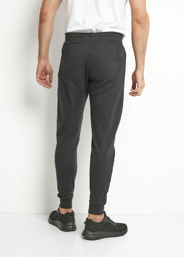 Pantalon de jogging taille élastiquée Noir