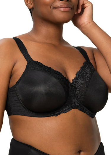 Soutien-gorge avec armatures minimiseur Noir