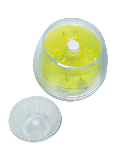 OEuf culbuto à friandises, pour animaux Gris