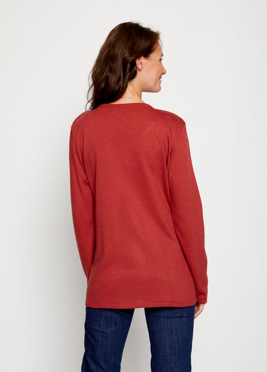 Pull jacquard raffiné devant Epice