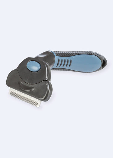 Brosse carde pour pelage animaux Bleu/Noir