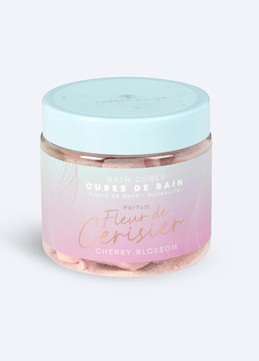 Cubes de bain, parfum Fleur de cerisier