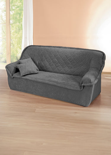 Housse préformée pour fauteuil ou canapé Gris