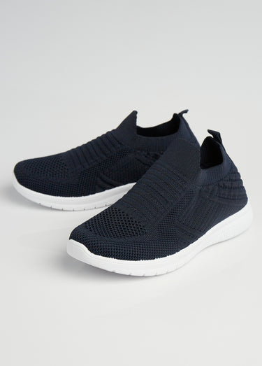 Baskets sportswear en mesh style jogers Marine