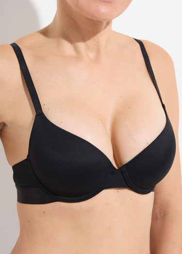 Ensemble invisible soutien gorge shorty Noir