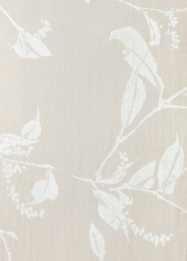 Parure de lit 3 pièces percale avec housse de couette, délicate Ficelle