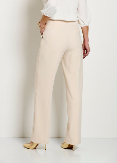 Pantalon fluide large Beige