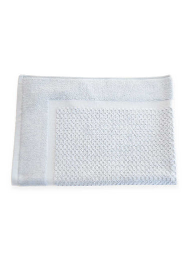 Tapis de bain en éponge pur coton Gris