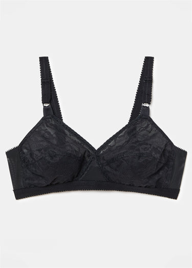 Soutien-gorge Coeur Croisé sans armatures Noir