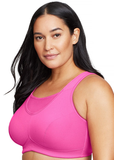 Brassière Sport anti-rebondissements Rose balais
