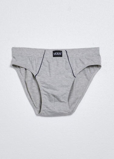Slips coton taille élastiquée, essentiels Assortis Gris