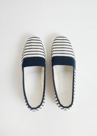 Espadrilles élastiquées largeur confort Marine