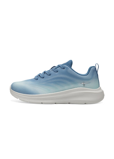 Baskets sportwear semelle confort épaisse Bleu Clair