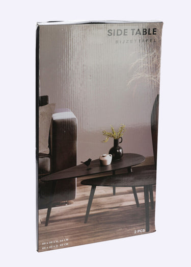 Tables basses d'appoint forme goutte Noir
