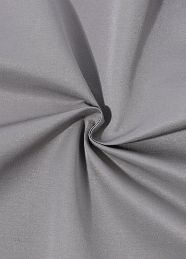 Coupon habillement, satin de polyester Gris Fer
