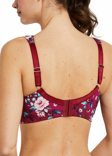 Soutien-gorge coton imprimé sans armatures Imprime