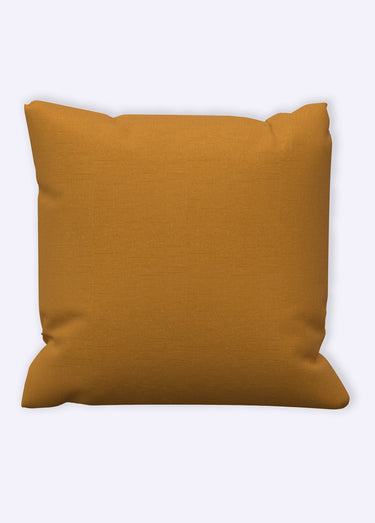 Housse coton + coussin de garnissage Moutarde