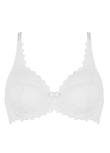 Soutien-gorge dentelle armatures Blanc