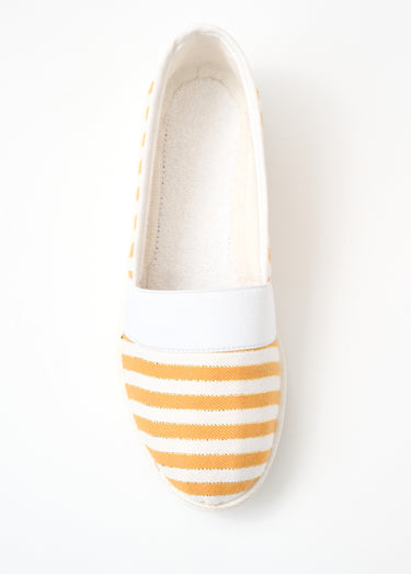 Espadrilles élastiquées largeur confort Miel