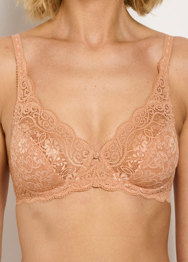 Soutien-gorge avec armatures, Amourette Ocre
