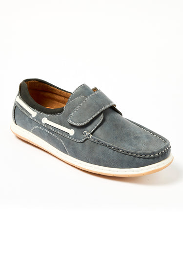Mocassin bateau homme Bleu