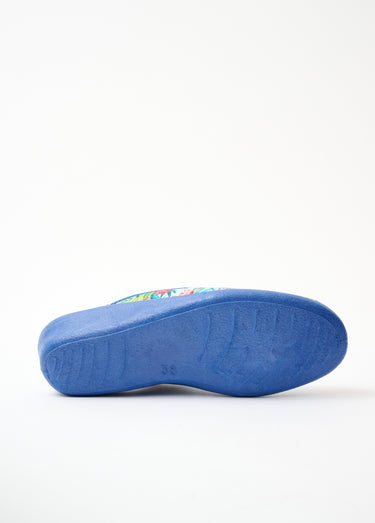 Chaussons mules largeur confort imprimés Ciel