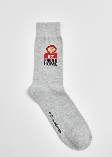 Paire de chaussettes licence E.T. Gris Clair