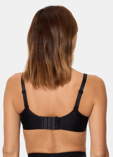 Soutien-gorge sans armatures microfibre Noir
