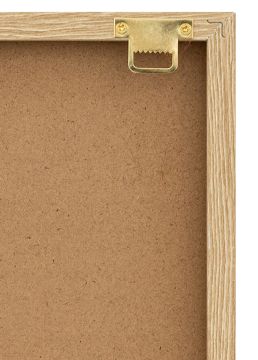 Cadre déco murale en 3D Beige
