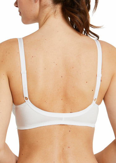 Soutien-gorge avec armatures ouvert devant Blanc